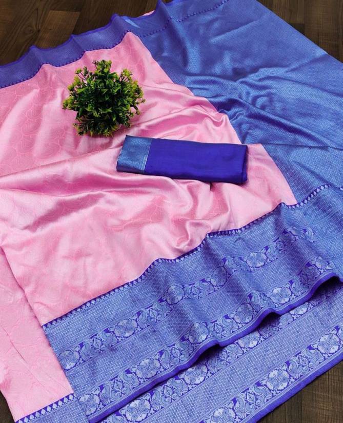Kavita Mameraa Lichi Silk Party Wear Sarees Catalog 